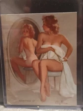1940s Cheesecake Pinup Ink Blotter Sunnyside Up