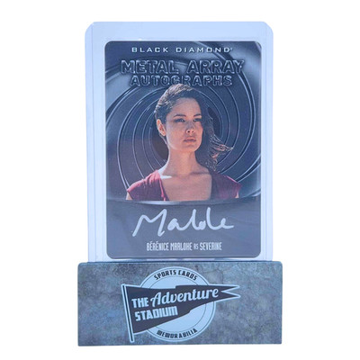 2024 UD James Bond Black DIamond Berenice Marlohe Metal Autograph 162/199