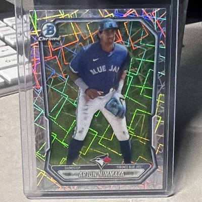 Bowman 2024 Bowman Chrome Prospects Arjun Nimmala Blue Jays BCP-69 Lava
