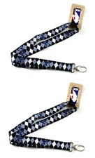 Dallas Mavericks NBA Argyle Lanyard 2 Pack