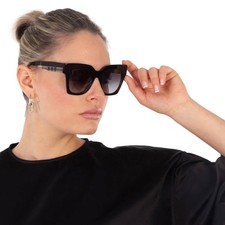 Burberry Kitty Grey Gradient Square Ladies Sunglasses BE4364 39428G 49