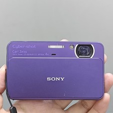 SONY Cyber Shot DSC-T99 CCD 14.1MP 4x Optical Zoom Digital Camera Purple