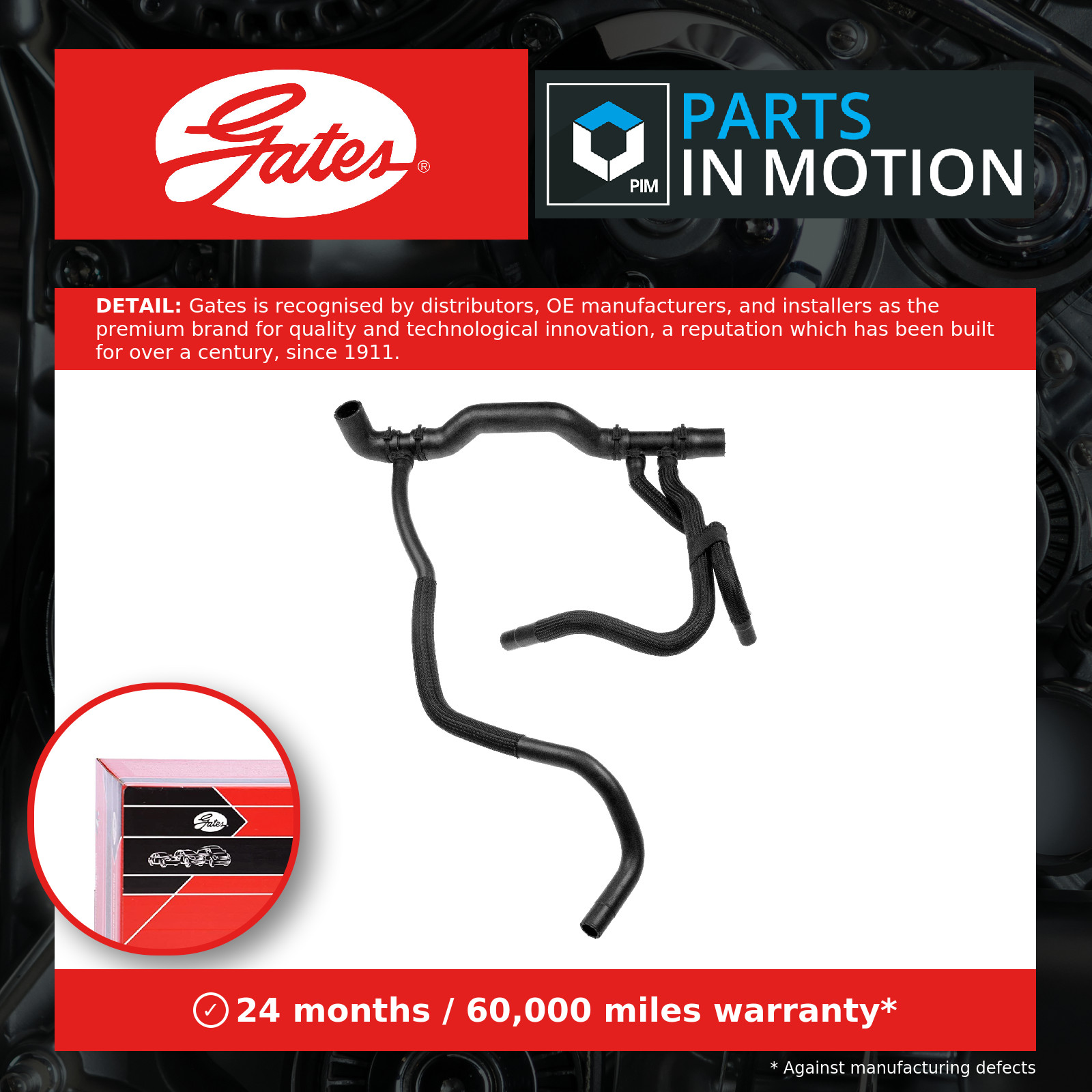 Gates Radiator Hose - 05-4642 - OE Matching Quality and Specification - Image 12