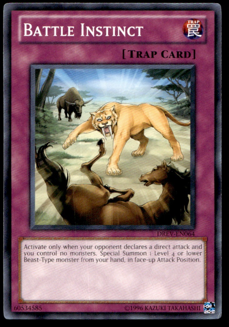 Battle Instinct - DREV-EN064 - YuGiOh