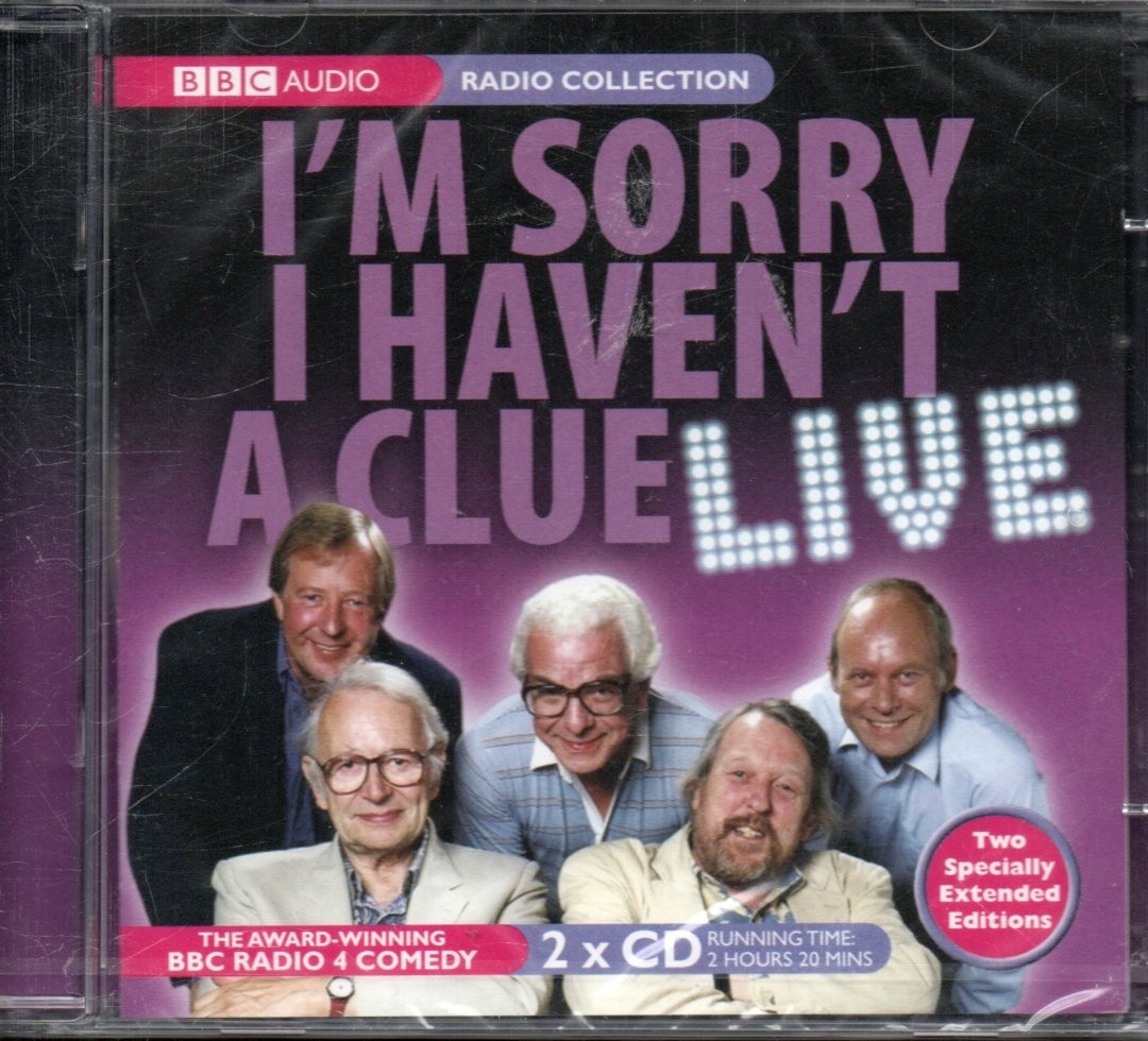 I'M SORRY I HAVEN'T A CLUE LIVE - BBC Radio 4 Comedy - 2xCD Audiobook **NEW**