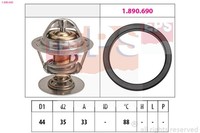 Eps Thermostat KüHlmittel 1.880.685 FüR 607 9U CitroËN 9D 407 Peugeot Sw Hdi 24V