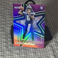 2025 Panini Jalen Milroe (RC) Purple Holo Stars Rookie Card 323/999 #132