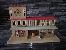 Kibri Bahnhof 52/2 Blech Spur 0 Blechspielzeug Antik Vintage mit Katalog