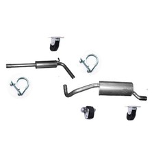 Auspuff + Montagesatz für VW Polo V 6R1 , 6C1  1.2 TSI 90PS 110PS 2014-2017 Neu