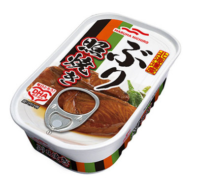 Canned Hokkaido grilled Yellowtail 95g Umios from Japan