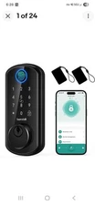 Hornbill Smart Keyless Finger Door Lock Y4-BMF-H Wi-Fi (BLACK) Free Ship
