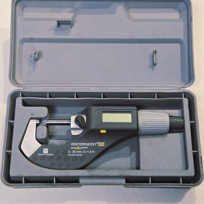 Micromaster MM2000 Capa System 0-30mm Swiss Made Brown & Sharpe Micrometer