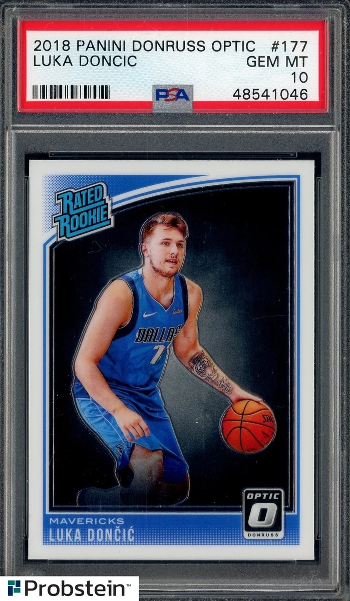 Luka Dončić 10 Graded Basketball Rookie Sports Trading Cards