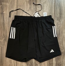 NEW Adidas Own the Run Running Shorts IY0704 7" Black Regular Fit Men's Large L