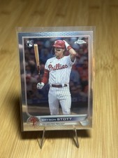 2022 Topps Chrome Update Series - Bryson Stott #USC154 (RC)