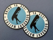 2 Boundary Waters Minnesota Canoe Sticker Outdoor Boating Camping Travel Tourism