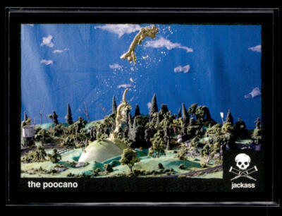 2022 Zerocool Jackass #S-30 The poocano Stunts Card | eBay