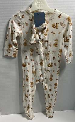 tres beau et belle Baby Girl (6-9 month) Footed Romper with Headband!! NWT!!!