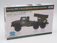 Hobby Boss 82931 Russian BM-21 Grad Multiple Rocket Launcher Lkw 1:72 In Ovp - N