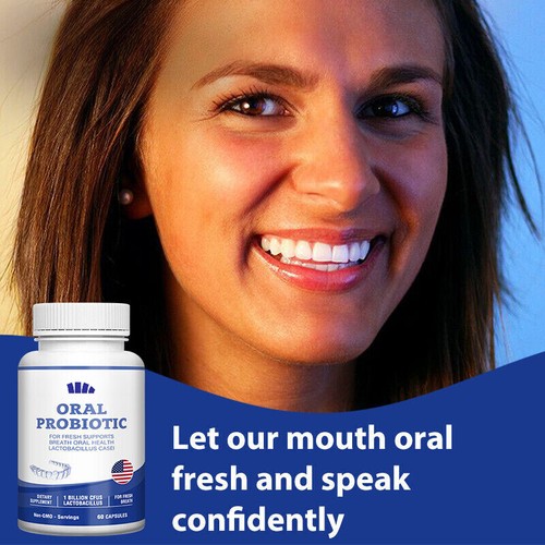 Oral Probiotic Support Healthy Teeth and Gums (60 Capsules) - Picture 6 of 6
