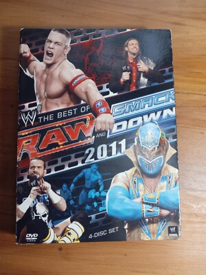 WWE: Raw and Smackdown - The Best of 2011 (DVD, 2012, 4-Disc Set)