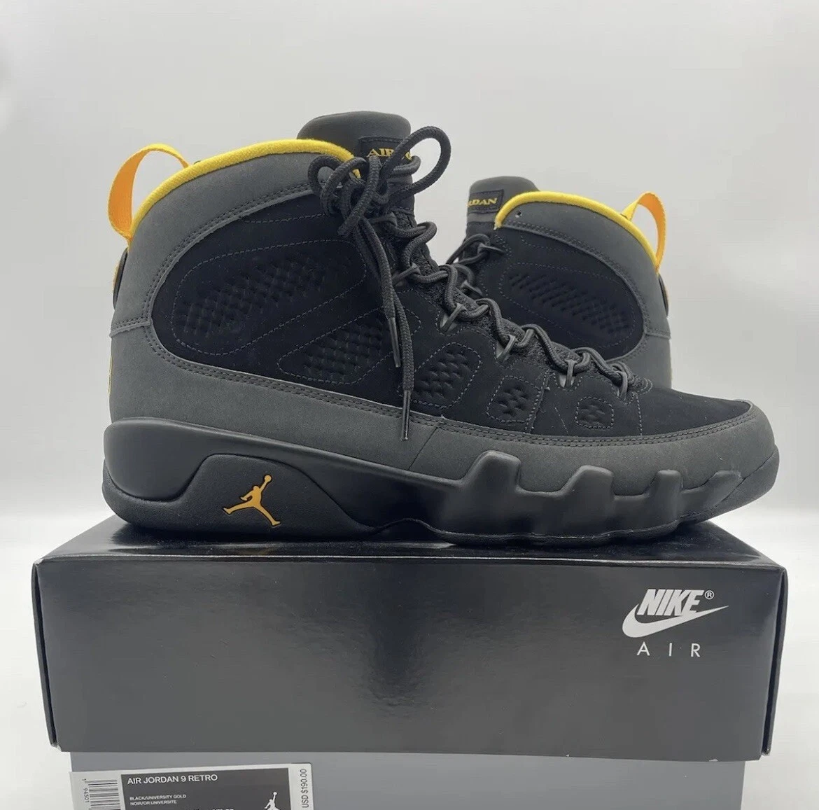 Jordan retro hotsell 9 charcoal
