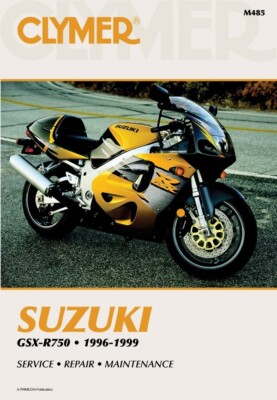 1996-1999 Suzuki GSX-R750 GSXR750 Repair Service Workshop