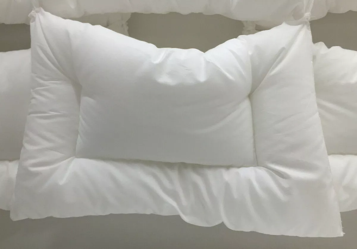 IKEA LEN Kopfkissen f r Kinderbett wei 35x55 cm Babykissen