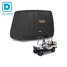 Golf Cart Cover Heavy Duty 420D Waterproof for EZGO, Club Car, Yamaha 2/2 2