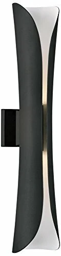 Scroll 30" High Architectural Bronze LED Outdoor Wall Light - Picture 1 of 1