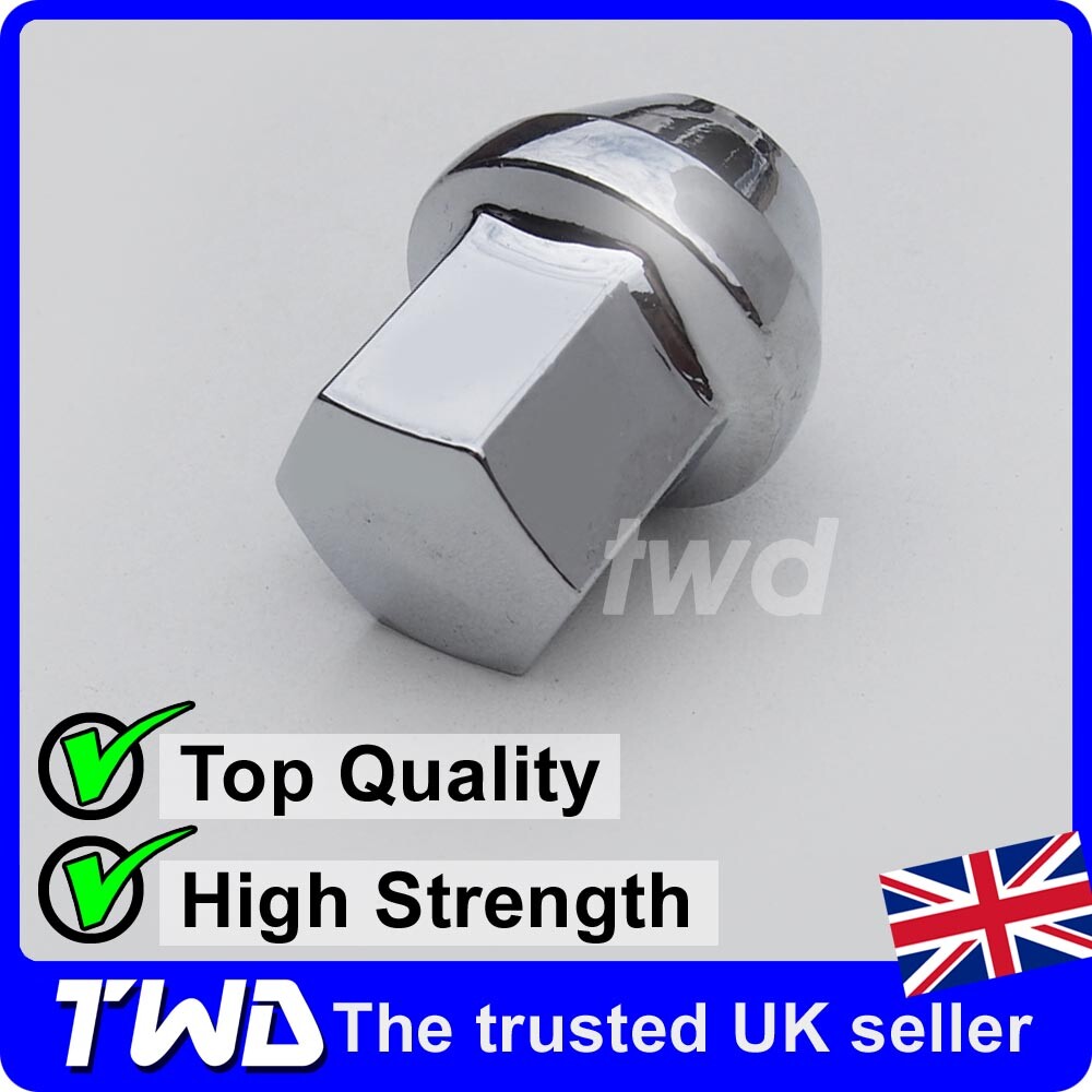 20x TAPER SEAT WHEEL NUTS FOR RANGE ROVER WITH AFTER-MARKET