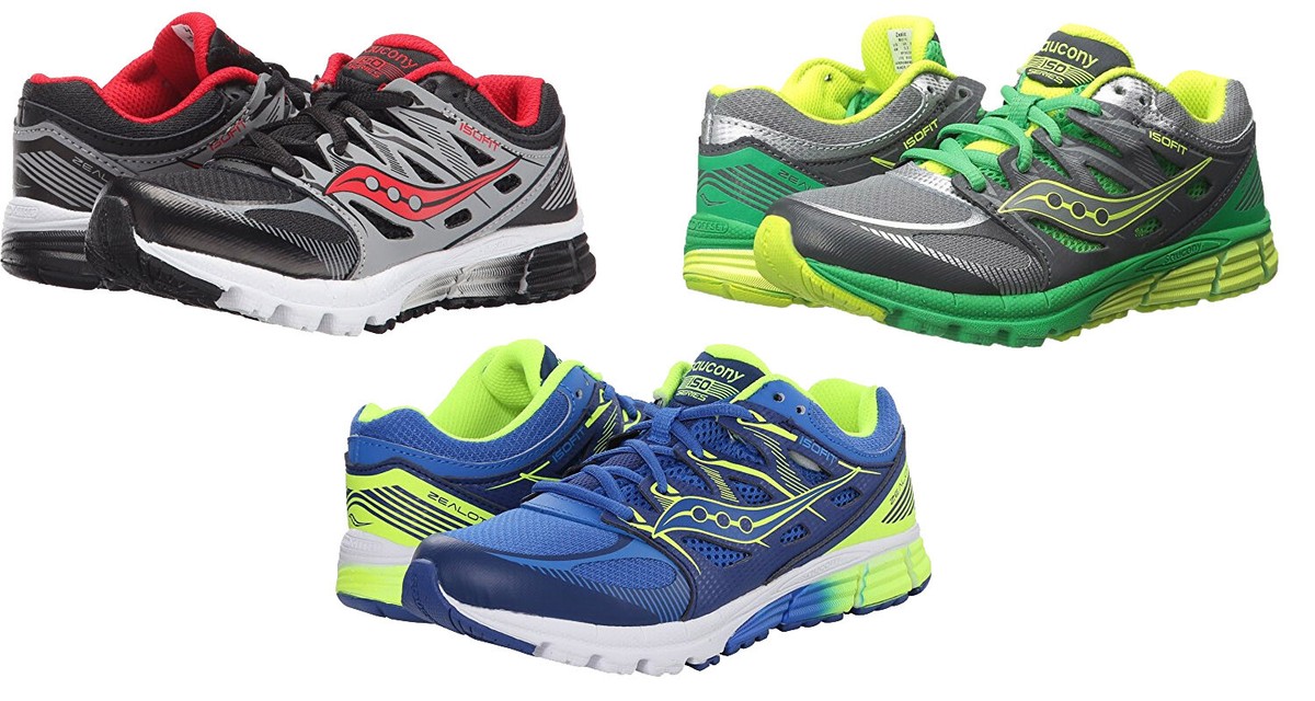 Saucony Little Big Kid Zealot Athletic Sneaker, Color Options