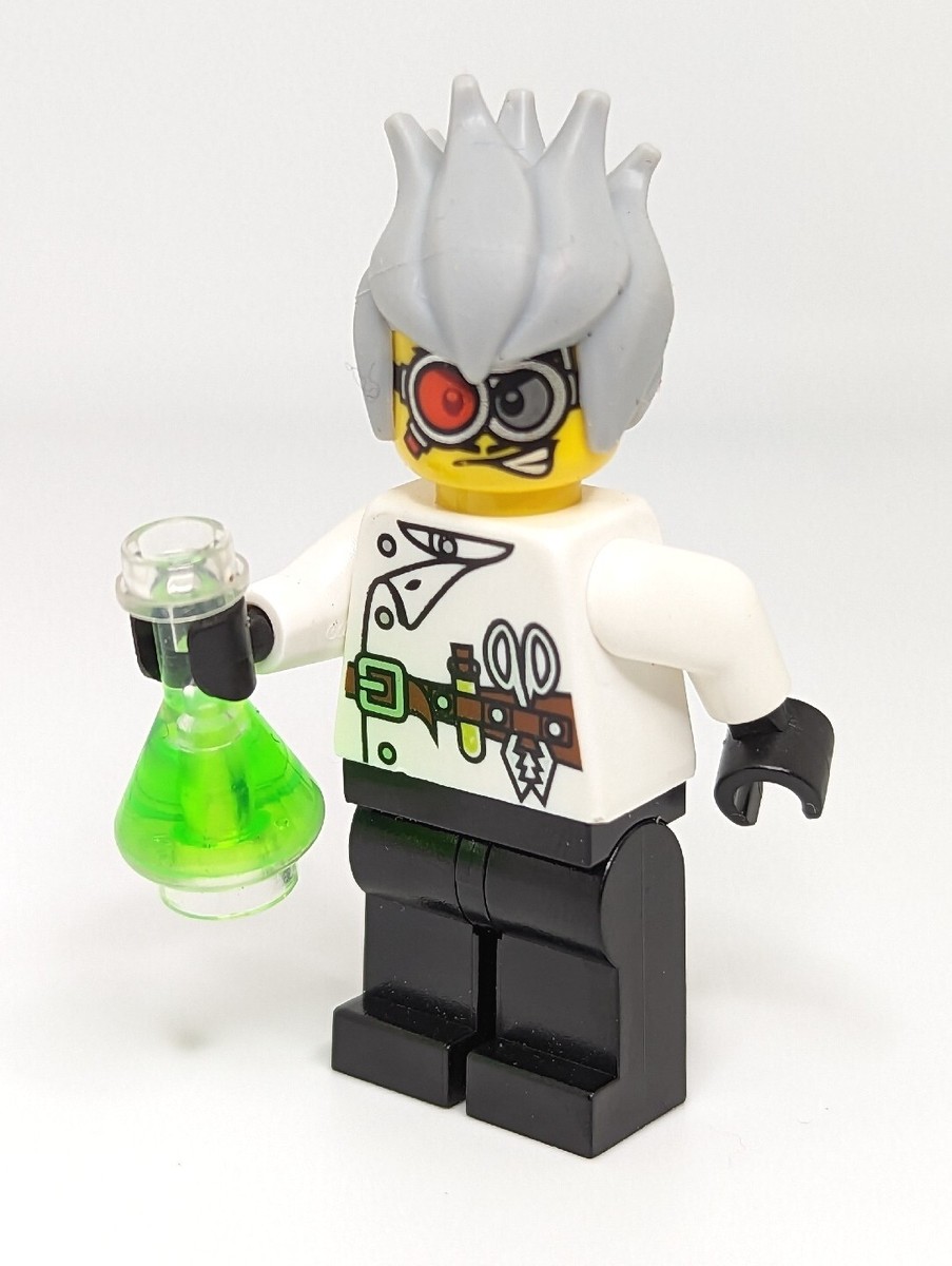 LEGO Crazy Mad Scientist Minifigure - Monster Fighters 9466