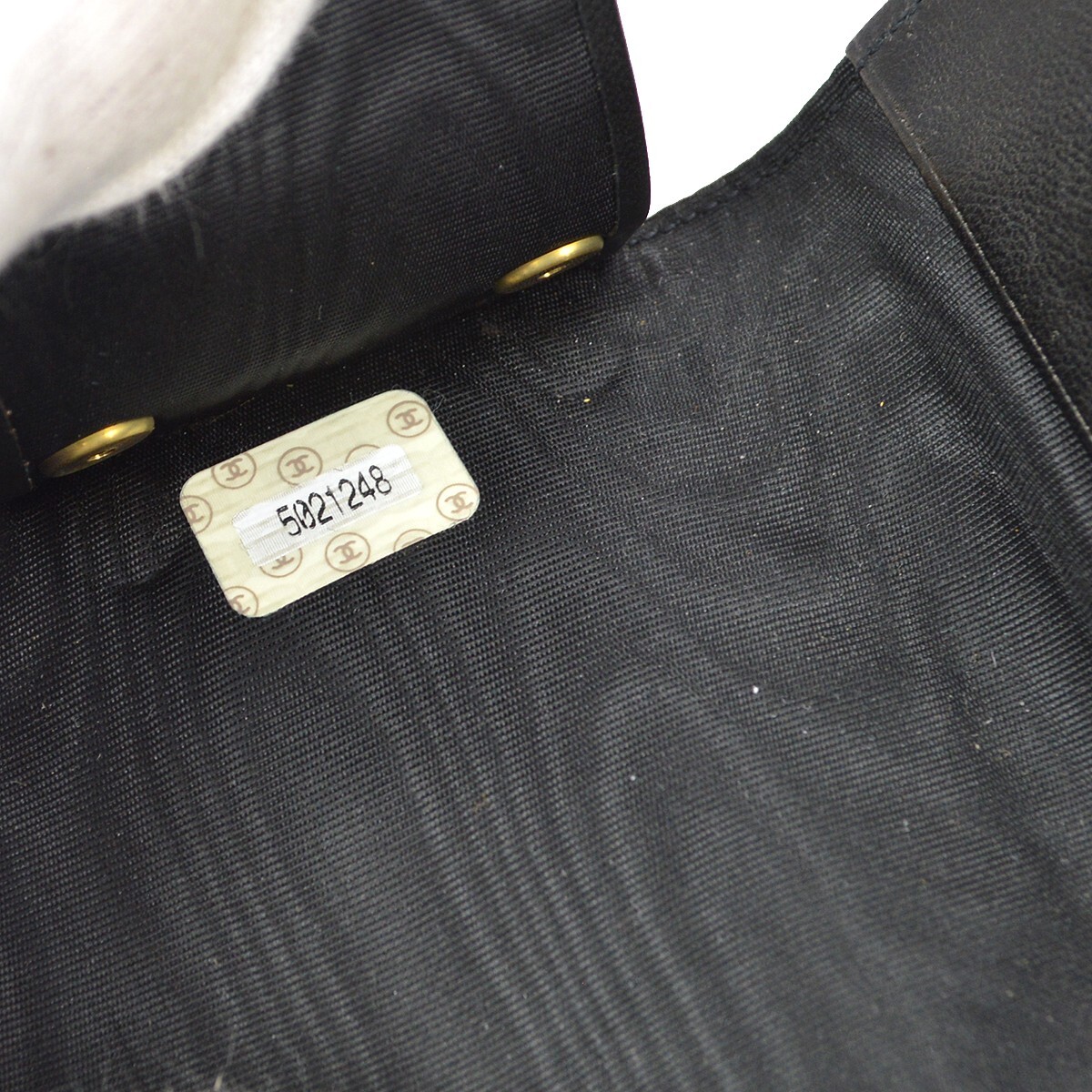 Chanel Key Case Black Lambskin Small Good 112486 | eBay