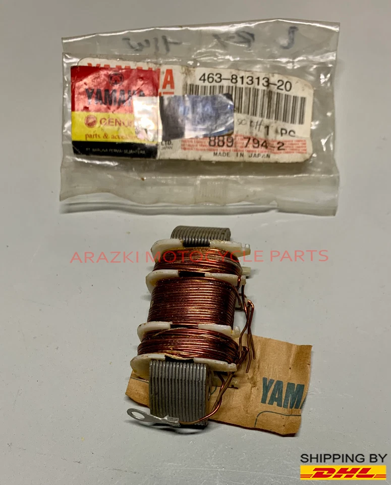 BOBINA DE ILUMINACIÓN ORIGINAL NOS YAMAHA RS100 RS 100 RS-100 463-81313-20 Foto 3 de 4