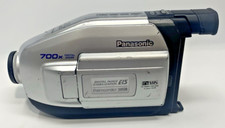 Panasonic PV-L354D-K Palmcorder 700x Digital Zoom 20xHD Zoom Lens Slv C W.Batt