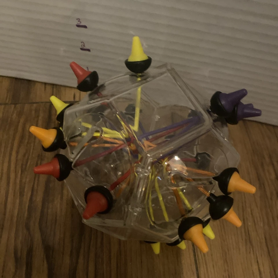 3D Brain Teaser Puzzle Ball -Brainstring Advanced Recent Toys -Creative Knots A4 - Image 2 of 4