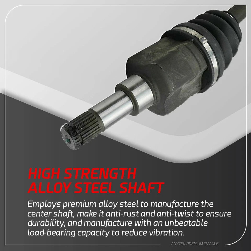 Eje delantero derecho CV para Chrysler PT Cruiser 2001-2009 2010 no turbo con ABS Foto 4 de 4