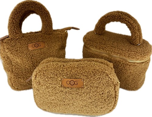 OOG teddy fur plush small bag wool shoulder bag handle bag tote bag - Picture 37 of 37