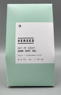 Versed Out of Sight DARK SPOT GEL Kojic Tranexamic Acid - 0.5oz / 15mL NEW!