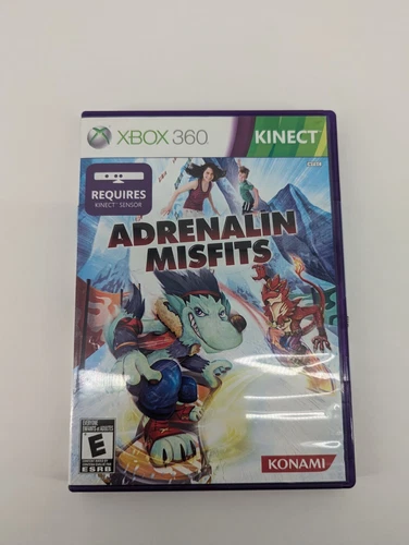 Adrenalin Misfits (Microsoft Xbox 360, 2010) - Complete with Case & Manual