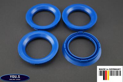 4x Anelli di Centraggio Distanziatori 73,1 - 57,1 MM Z. B.per VW Alutec