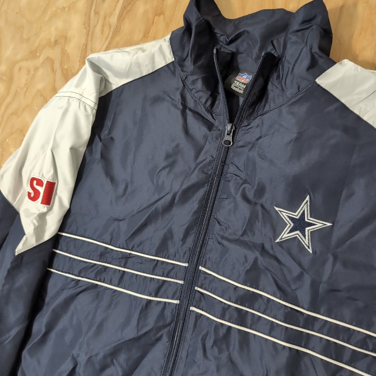 Men's XL Reebok NFL Team Apparel SI Dallas Cowboys Full Zip