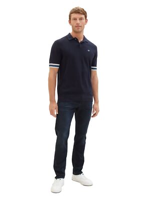 Tom Tailor Herren Jeans JOSH - Slim Fit - Blau - Blue Black Denim - W29-W40 
