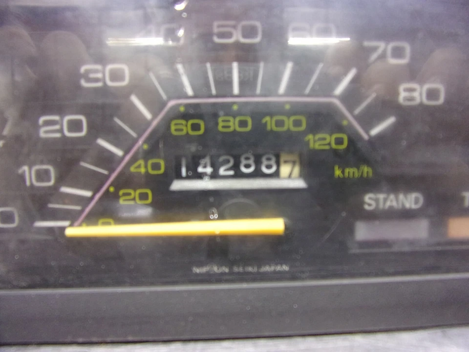 679 A YAMAHA RIVA 125 1993 OEM CALIBRE VELOCÍMETRO (14.288 MLS) Foto 2 de 4