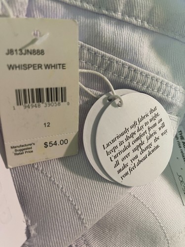 Joe's Jeans Size 12 Girl's Aubrey Distressed Jeans White High Rise Relaxed NEW - Picture 5 of 6