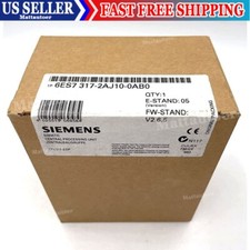 New Siemens 6ES7317-2AJ10-0AB0 SIMATIC S7-300 CPU 317-2DP 6ES7 317-2AJ10-0AB0 