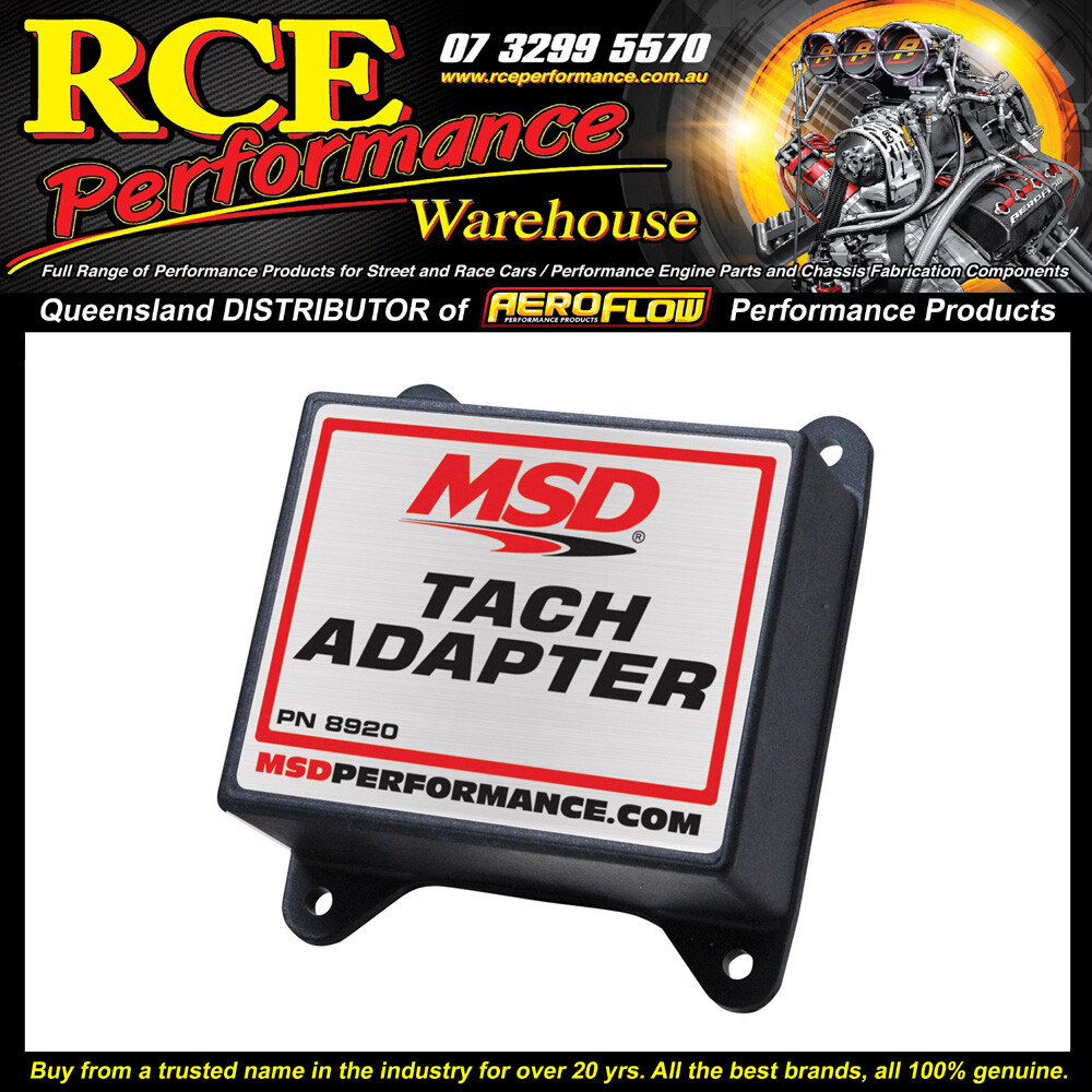 MSD 8920 Tach/Fuel Adapter eBay