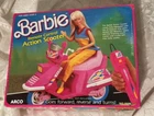 Barbie Remote Control Action Scooter - 1986 - ARCO #7930 Working Cond. Vintage