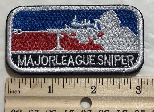 Major League Scharfschütze bestickter Aufnäher - Bild 2 von 3